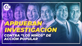 🔴 Aprueban investigación contra \