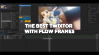 THE BEST TWIXTOR WITH FLOW FRAMES | After Effects advanced twixtor tutorial