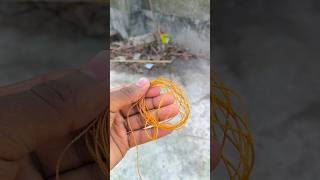 আজকে আমি মাছ ধরার জন্য বরশি বানালাম 🐬✅#shorts #ytshorts #minivlog #bengalivlog #fishing