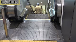 京成上野駅 エスカレーター １・２番線ホームへ  日立 Keisei ueno station Escalator