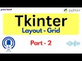 Mastering Tkinter's Grid Layout: Python GUI Design Simplified #tkinter #grid #TkinterLayout #GUI