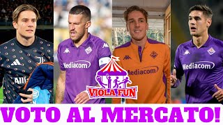 📢 FIORENTINA: IL VOTO DI VIOLAFUN AL MERCATO VIOLA! 💜⚽