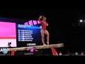 Maggie Nichols - Balance Beam - 2015 World Championships - Team Final