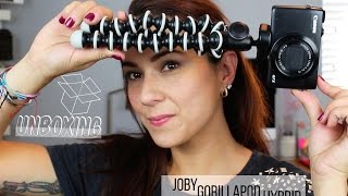 UNBOXING / REVIEW ▹ Joby GorillaPod Hybrid Flexible Tripod (Gray) | Vanelicious