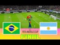 BRAZIL vs ARGENTINA - Final FIFA World Cup 2024 | Full Match All Goals | Football Match