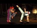 Mr.Karate Vs Akuma - The Greatest Showdown Of Classic Rivalry - Kyukugenryu Vs Ansatsuken -