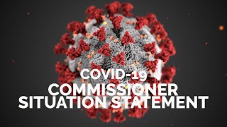 Commissioner Stephen Wantz COVID 19 Report