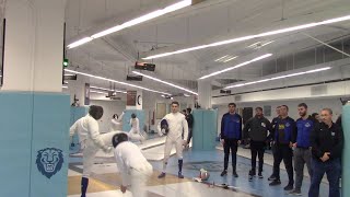 The YU Fencing Team and its Match vs. Columbia