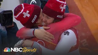 2018 Winter Olympics: Lindsey Vonn goes off course in her final Olympic race | NBC Sports