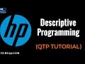 Descriptive Programming -HP UFT/QTP TutoriaL #31