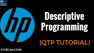 Descriptive Programming -HP UFT/QTP TutoriaL #31