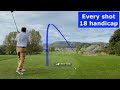 Every Shot of an 18 Handicap Golfer's Round (Maesdu GC)