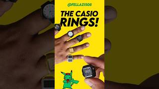 I bought the Casio Rings!!