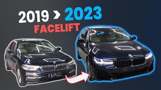 BMW 5 G30 2023 MAKYAJLI LCI FACELİFT UYGULADIK!CELALİ TUNİNG