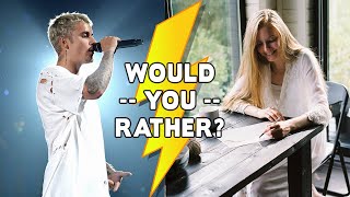 Would you rather be an excellent singer or be a superb writer? Personality Test - Hardest Choices
