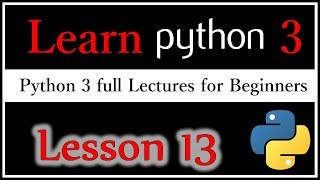 Boolean Data Type - Learn Python 3 Lesson 13