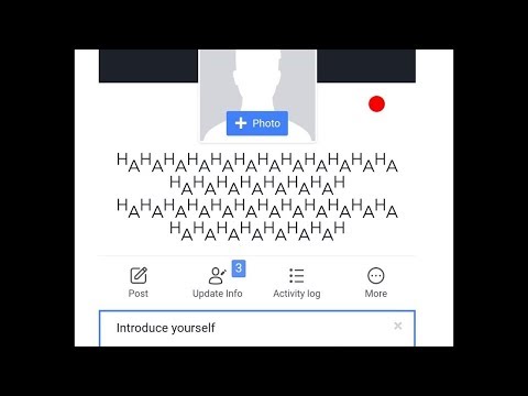 How to make facebook Laughter name id new 2018 Trick How to make facebook Laughter name id new 2018 Trick