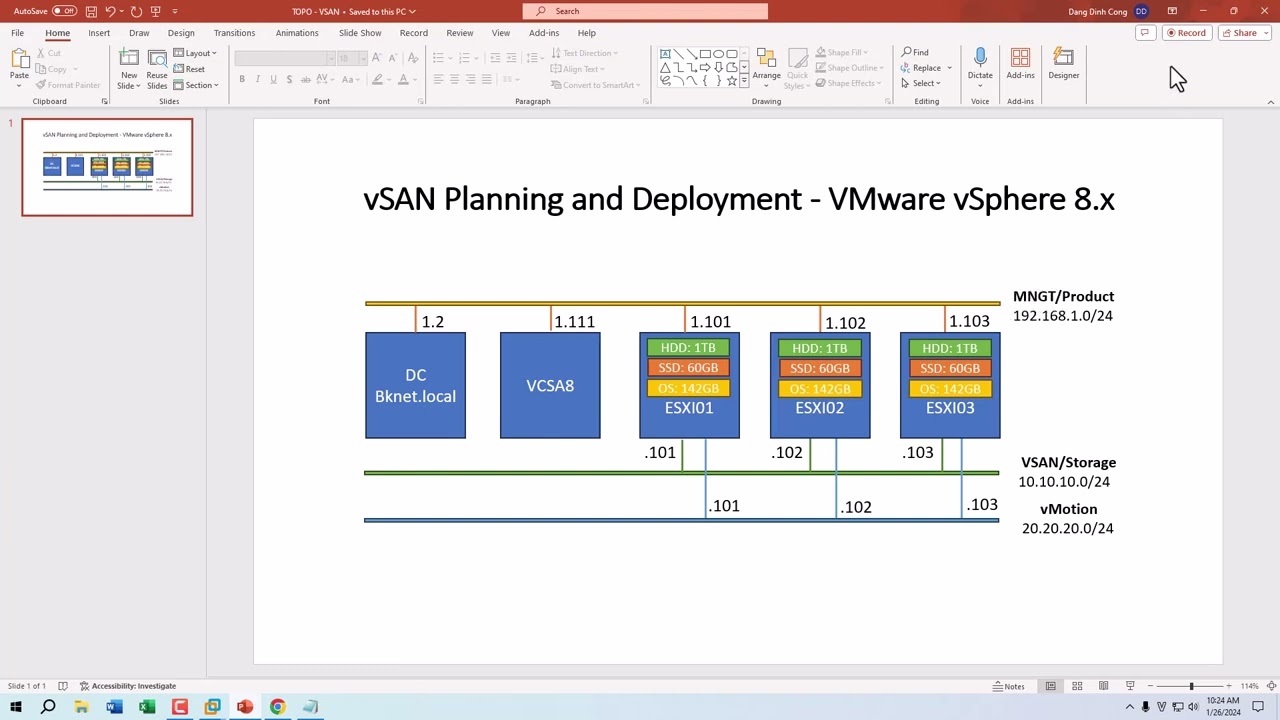 [Học ảo Hóa ] Module 12 - Cấu Hình VMware VSAN Cluster Sử Dụng Cluster ...