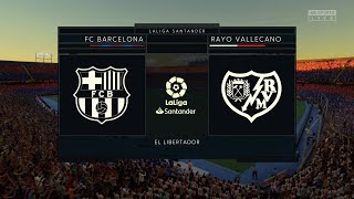 FIFA 22 | FC Barcelona vs Rayo Vallecano - LaLiga Santander | 13/08/2022/ | Gameplay