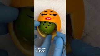 Orange surgery, artificial insemination😂 #fruitsurgery #goodland #doodles #asmr  #animation #shorts