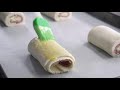 salami and mozzarella puff pastry rollups recipe