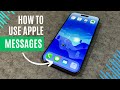 iPhone Basics for Seniors:  How To Use Apple Messages