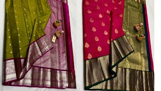 #WhatsApp 8446603061 #pure #handmade #kanchipuram #silk #saree