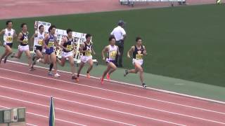 2015日本学生陸上競技個人選手権　男子800m　阿津