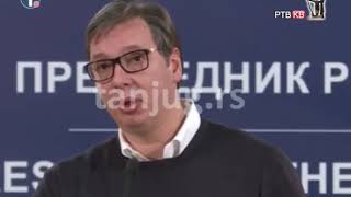 Prilog RTVKV Predsednik Vucic   Nadam se da ce Pristina doneti odgovarajucu odluku