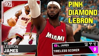 PINK DIAMOND LEBRON JAMES GAMEPLAY! THE KING HAS ARRIVED! NBA 2k19 MyTEAM