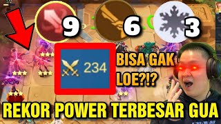 AKHIRNYA REKOR 237 POWER MAGIC CHESS.. MAINNYA SAMPE KERINGETANN!!