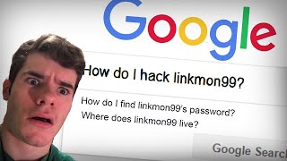I Google Myself Hackers Shocking Linkmon99 Roblox