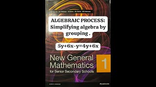 32 Simplifying Algebraic Expressions by Grouping Easy Method for SSS1 Algebra