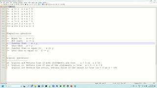 8. Java Operators - Assignment, Comparison, & Logic operators (Part 2)