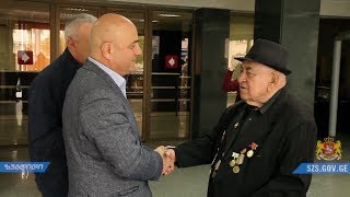 გუბერნატორმა ვეტერანებს ფაშიზმზე გამარჯვების დღე მიულოცა