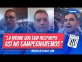 Hinchas de Alianza Lima FURIOSOS por empate ante ADT en Matute| Líbero