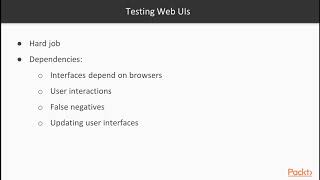 Advanced Design Patterns with React : The Benefits Of Testing | packtpub.com
