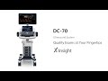 Crear estudio/paciente en Mindray DC-70 X-Insight