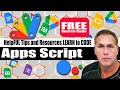 Learn more about Google Apps Script Getting Help with Apps Script tips resources and source code