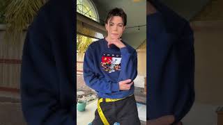 Michael Jackson Look-Alike Doing Tiktok Dance @officialfabiojackson