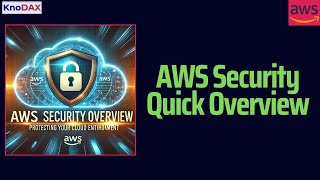 🚀 AWS Security Overview | Quick Intro to AWS Cloud Security  🔒