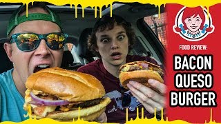 Wendy's Bacon Queso Cheeseburger Food Review | Season 4, Episode 18