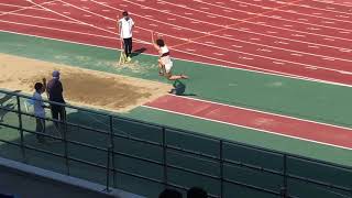 【西日本五大学】男子三段跳決勝 神田