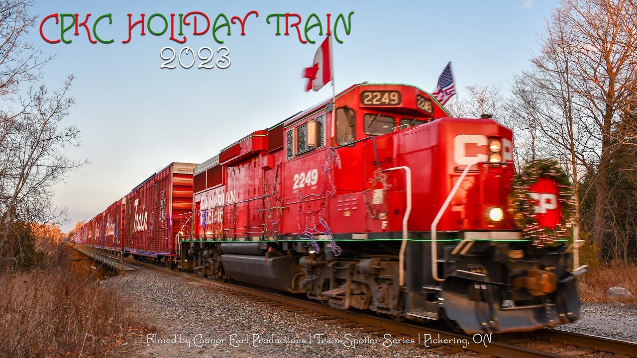 CPKC Holiday Train 2023!! - YouTube