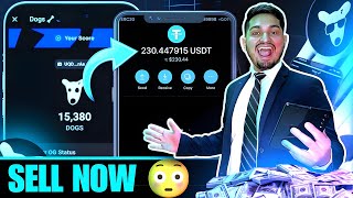 🚨 URGENT DOGS Sell Coins Fast | DOGS Pump NOW Increase Airdrop | Hamster Kombat Next Withdrawal