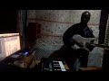 Neema choir -studio session- recording solo guitar