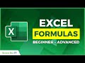 Top Excel Formulas - Beginner to Advanced