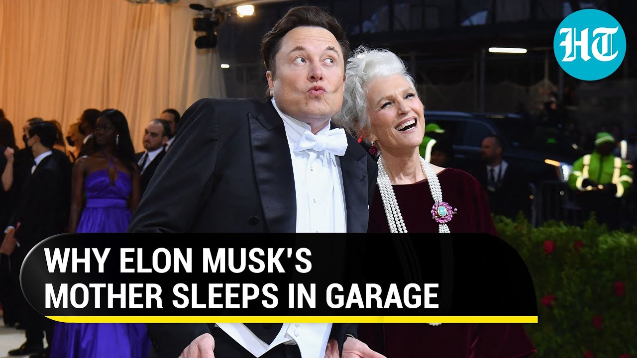 Elon Musk's Mother Says She Sleeps In The Garage. Here Is Why. - YouTube