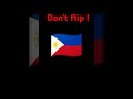 Don't flip the Philippines flag 😳💀☠️☠️ #countryballs #edit #philippines