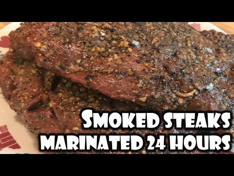 Smoked Steaks - 24 Hour Marinate | BUMMERS BAR-B-Q & SOUTHERN COOKING Smoked Steaks - 24 Hour Marinate | BUMMERS BAR-B-Q & SOUTHERN COOKING